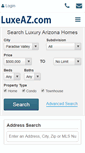 Mobile Screenshot of luxeaz.com